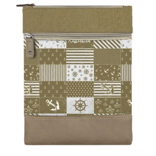 2022-191-075 Canvas Crossbag 075 (Rechtecke sand)