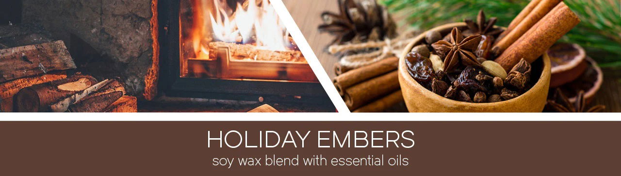Holiday Embers 411g (3-Docht)