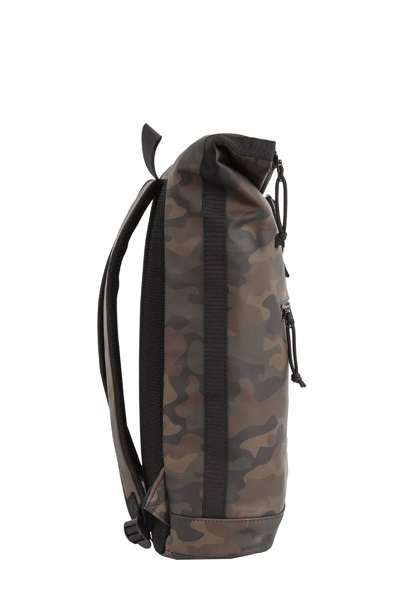 4C29AACAC6BBDA0FE68A3668B4F2C63FDD6A30CD Mart - New York Rolltop Rucksack grün camouflage