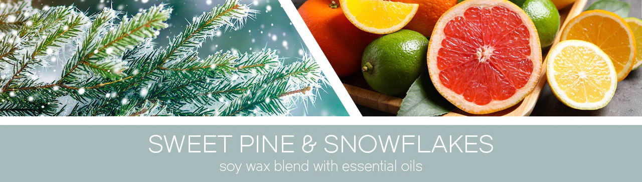 Sweet Pine & Snowflakes 59g