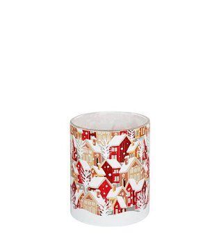 126369_g Windlicht Havaro rot 12,5cm