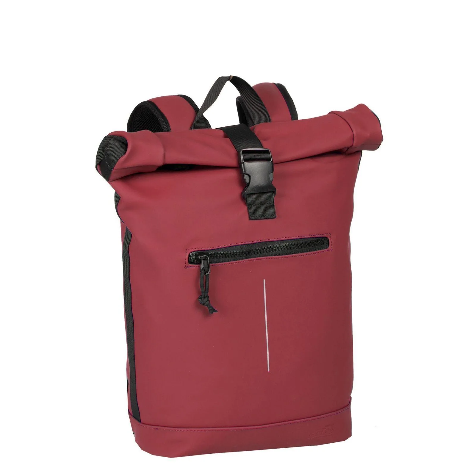 CLv8irAE Mart - New York Rolltop Rucksack burgund
