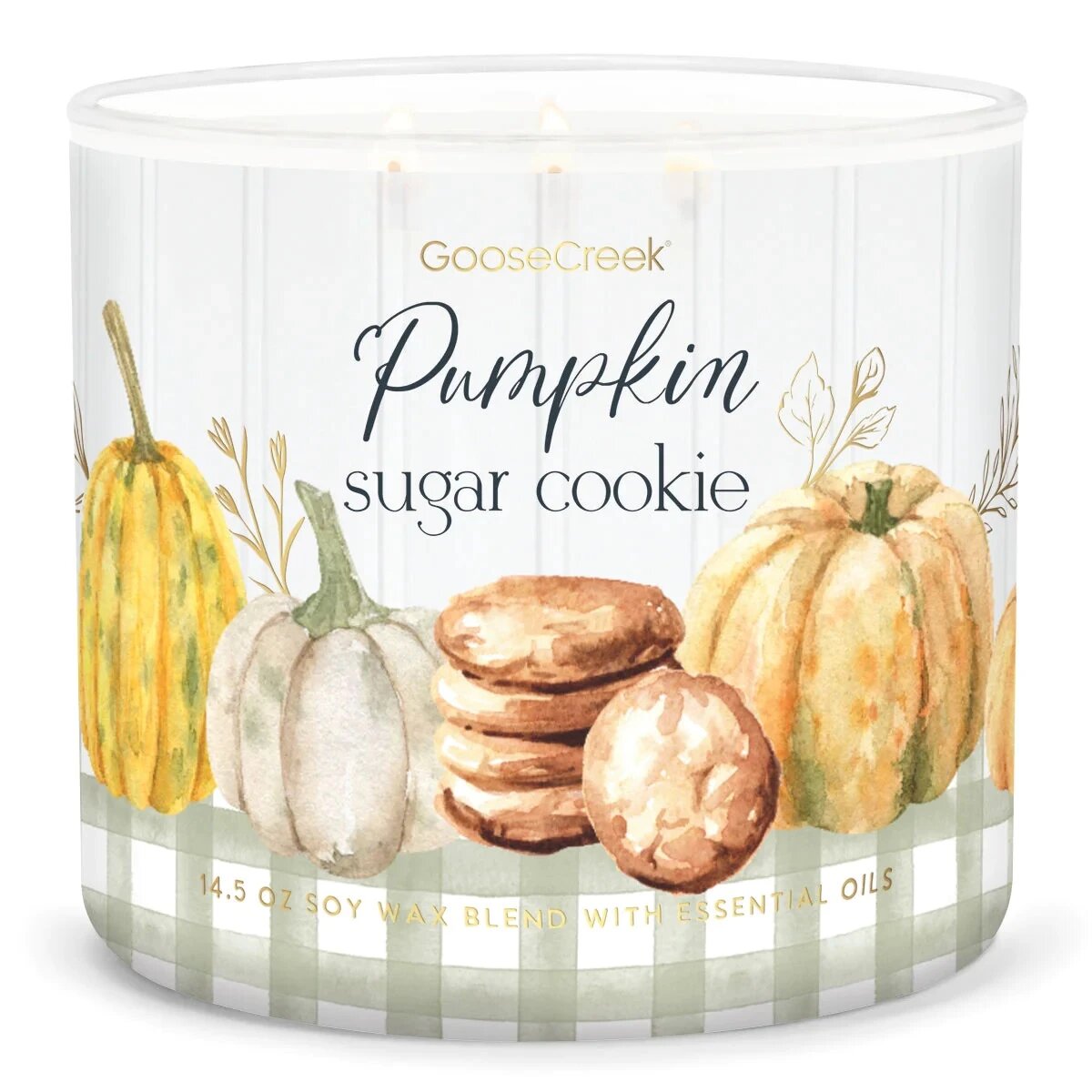 Pumpkin Sugar Cookie 411g (3-Docht)