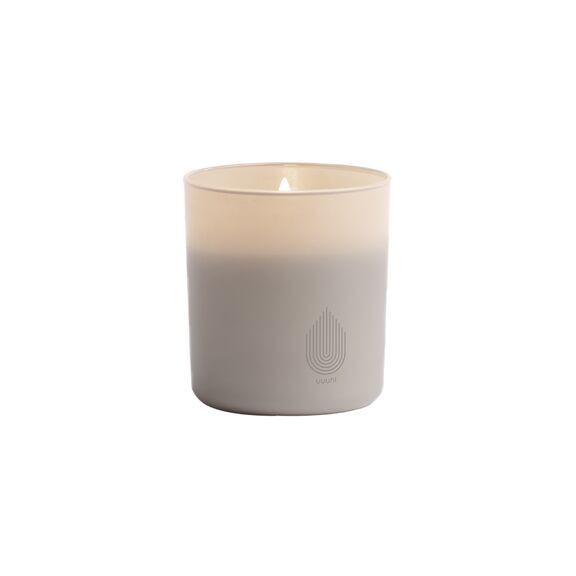 UYUNI-SS24-Glass-Candles-L-sandstone_r2 Uyuni LED Glas Stumpenkerze 9,2 x 10,2cm sandstone