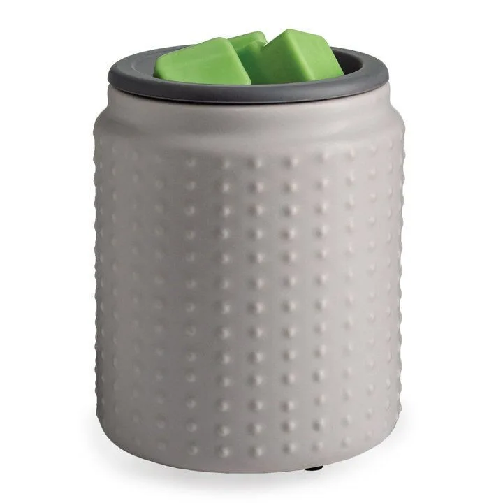 hobnail1 Gray Hobnail Duftlampe elektrisch mit Silikon Schale Flip Dish