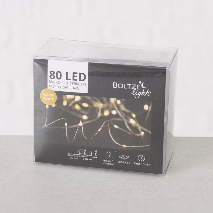 Lichterkette 80 LED 8 Meter