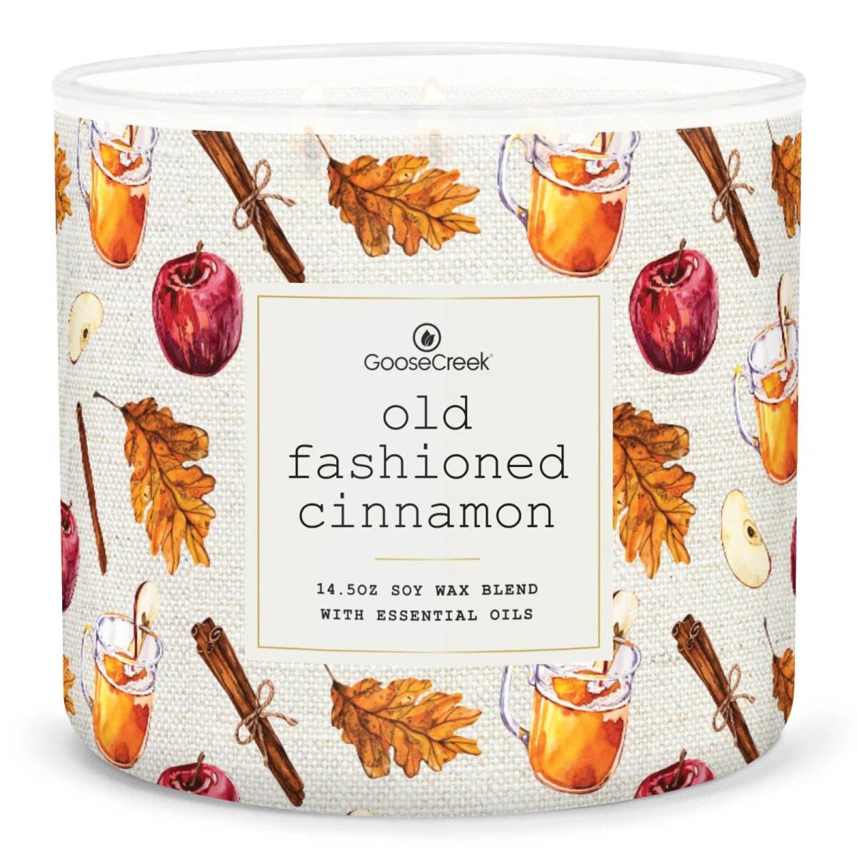 Old Fashioned Cinnamon 411g (3-Docht)