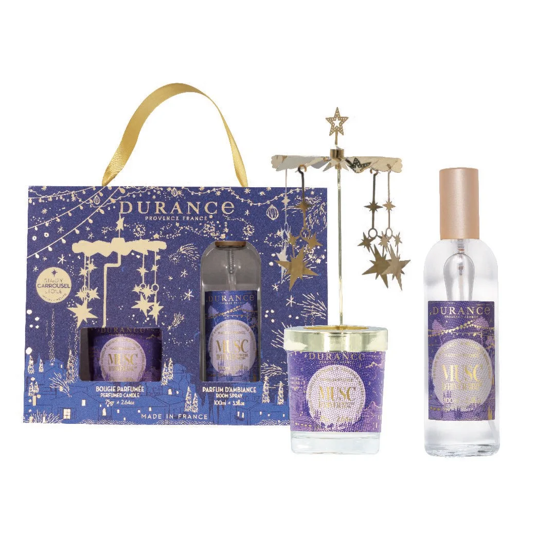 Coffret-75g-Carrousel-PA-Musc-d-Hiver-070440 Wintermoschus - Duftkerze 75g & Raumspray 100ml