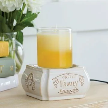 fff2 Faith Family Friends 2-in-1 Classic elektrische Duftlampe aus Keramik