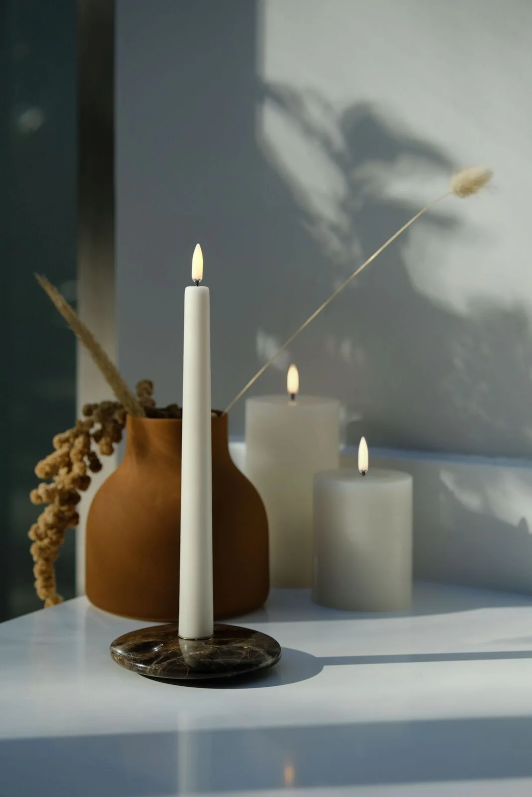 Vanilla-taper-Vanilla-pillar-candles