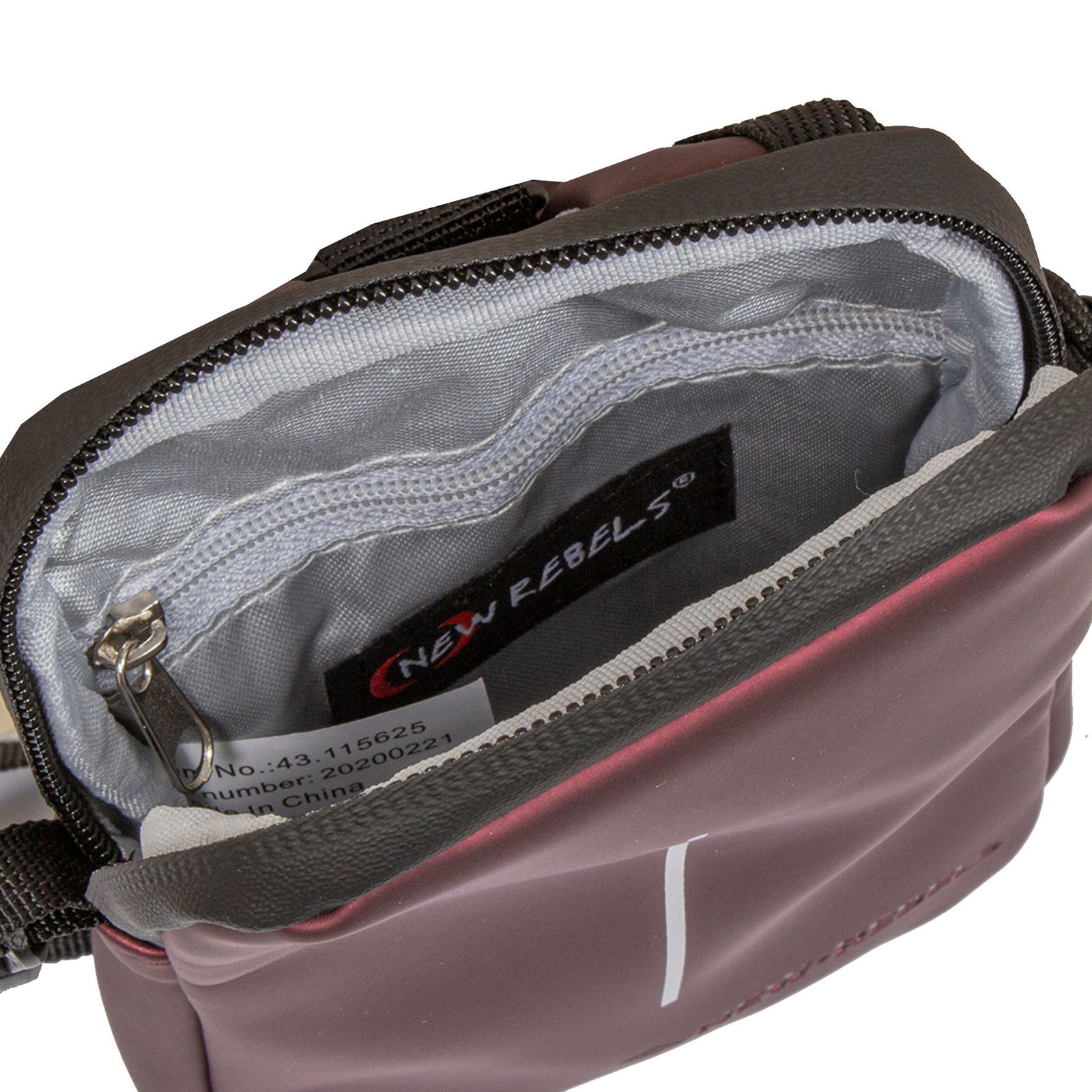 Mart - Philadelphia Handytasche burgund metallic