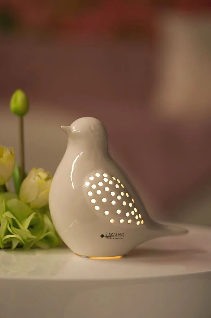 carlotta-weiss-creme-LED1 Vogel Carlotta 15cm LED creme