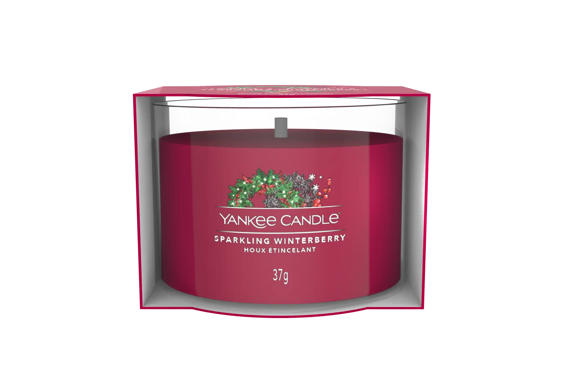Sparkling Winterberry 37g Glasvotivkerze Sparkling Winterberry 37g Glasvotivkerze