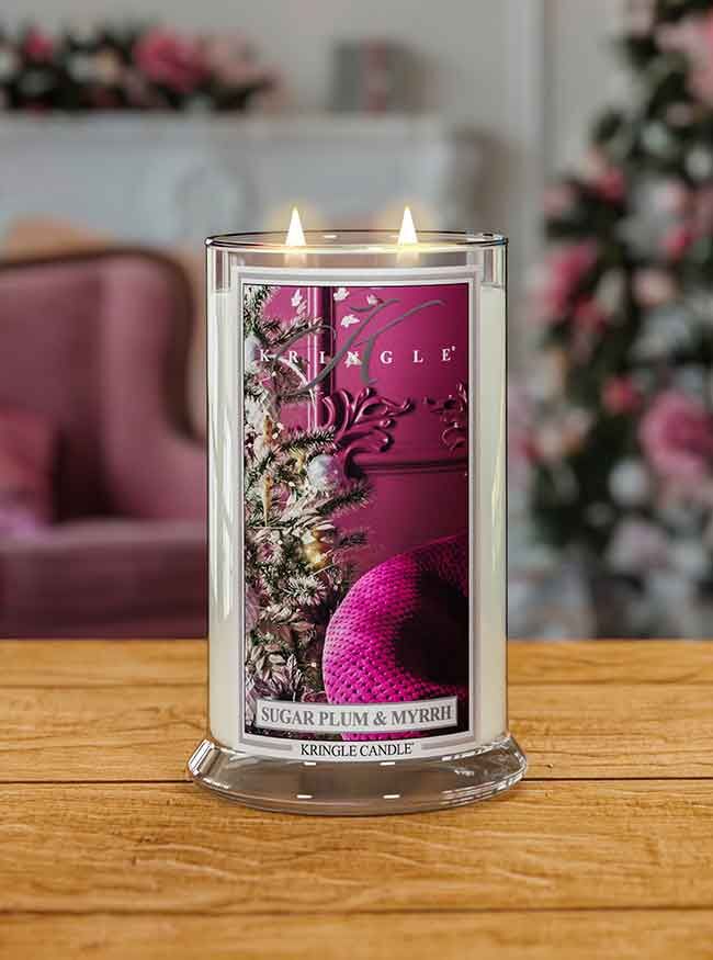 Sugar Plum & Myrrh 623g Kerze, Flasche, Kosmetik, Parfüm