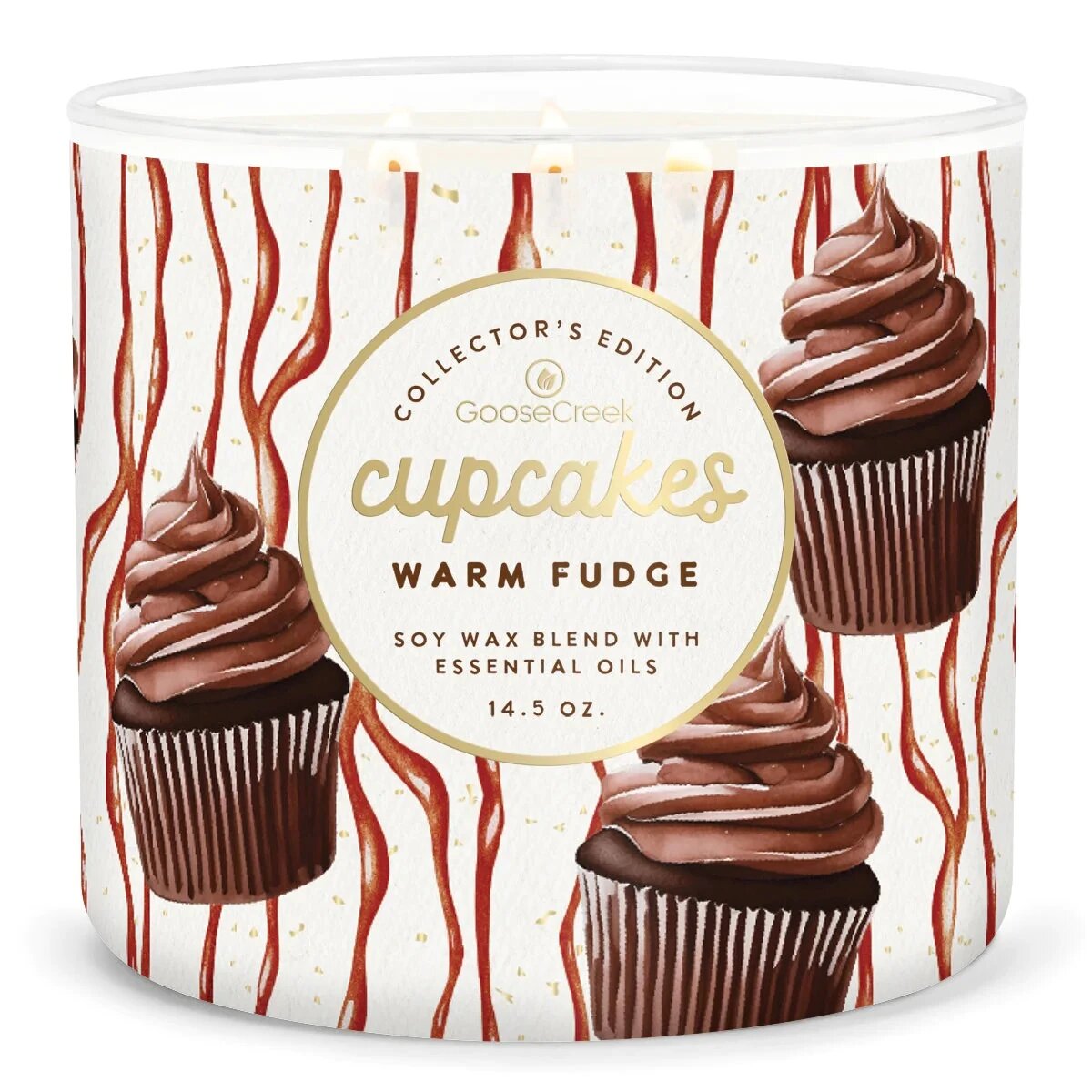 Warm Fudge Cupcake 411g (3-Docht)