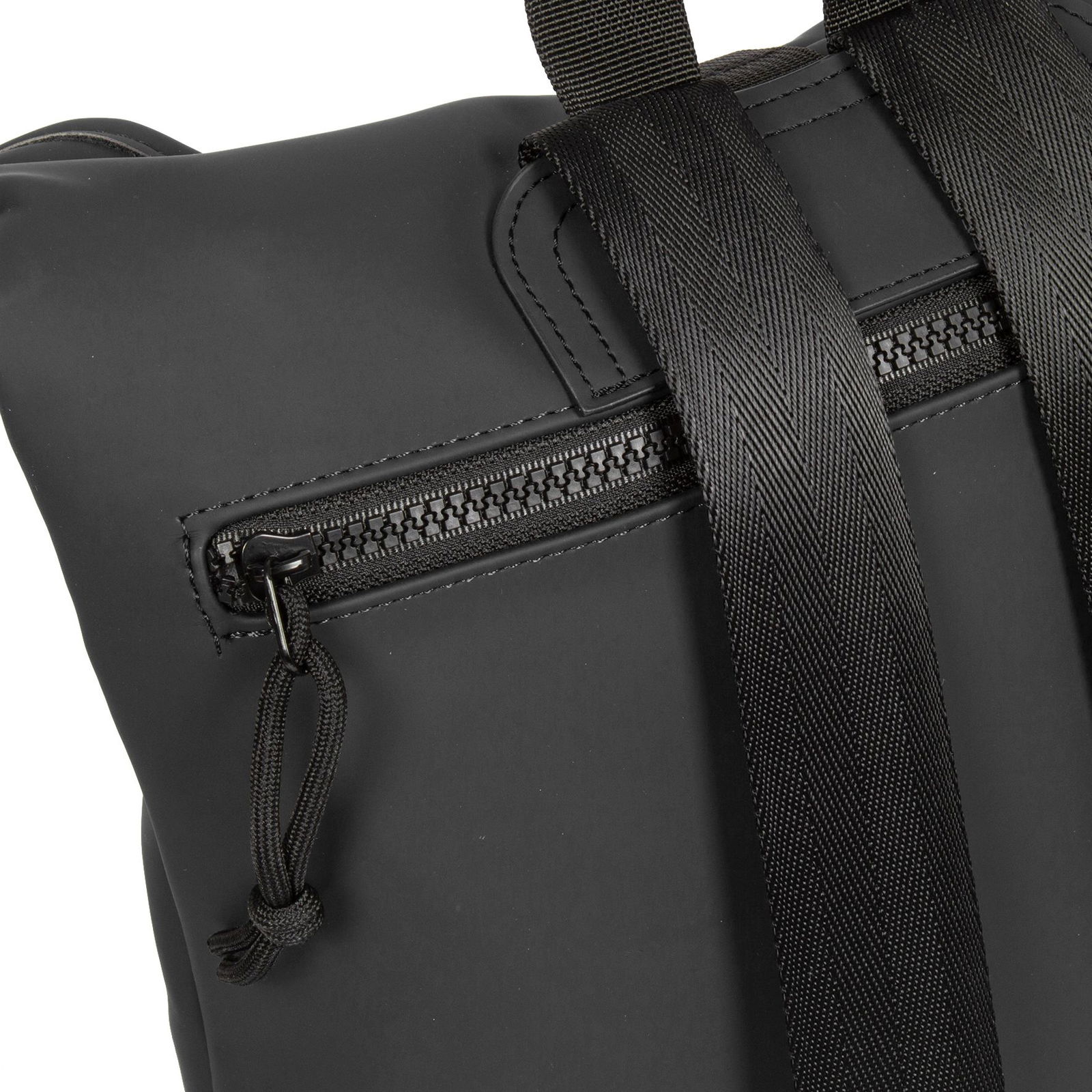Mart - Los Angeles Rolltop Mini Rucksack schwarz