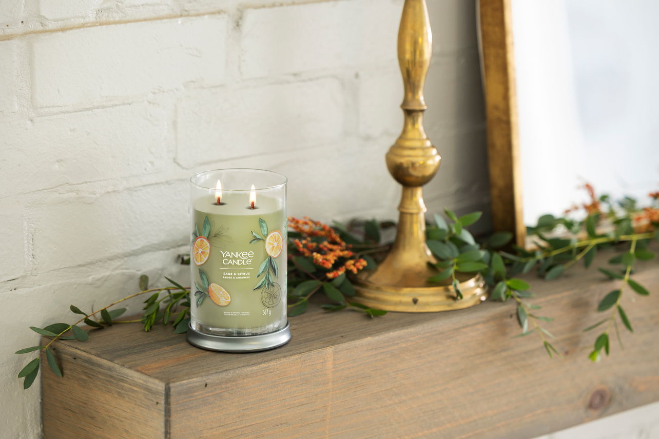 Sage & Citrus Signature Large Tumbler 567g 2-Docht