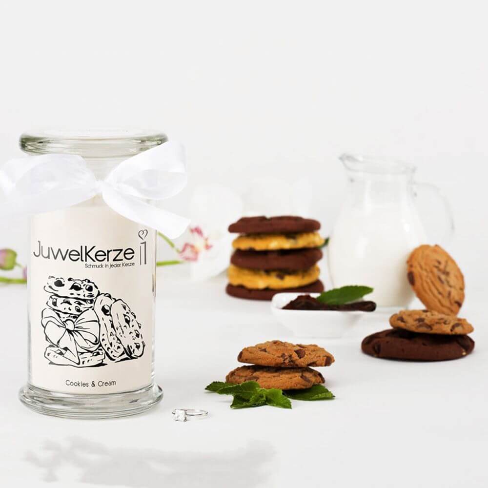 JuwelKerze Cookies & Cream 380g