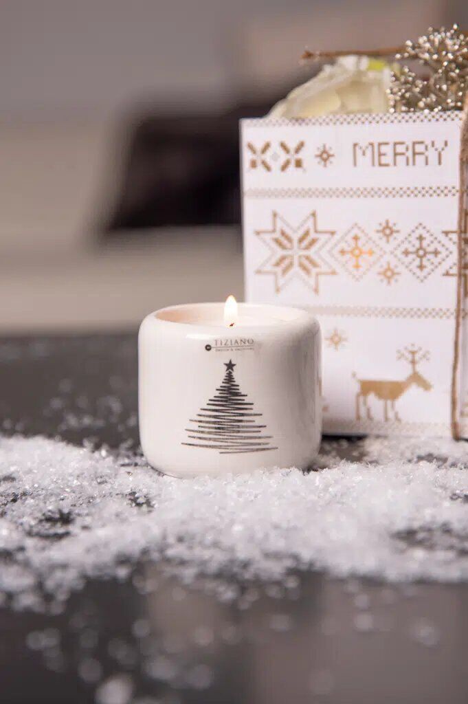 bellagio-baum-einzel-klein Teelichthalter Bellagio Baum 5cm cremeweiß