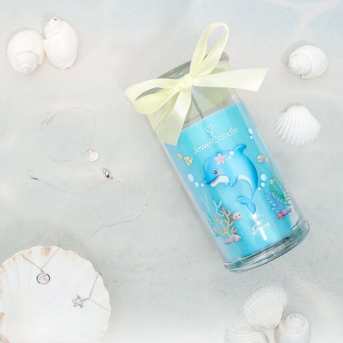 2ff353ef52170e012b695367daf307f3851dd800_dolphin_daisy_duftkerze_mit_schmuck_juwelkerze_gallery_5_2048x Dolphin Daisy (Armband) 400g