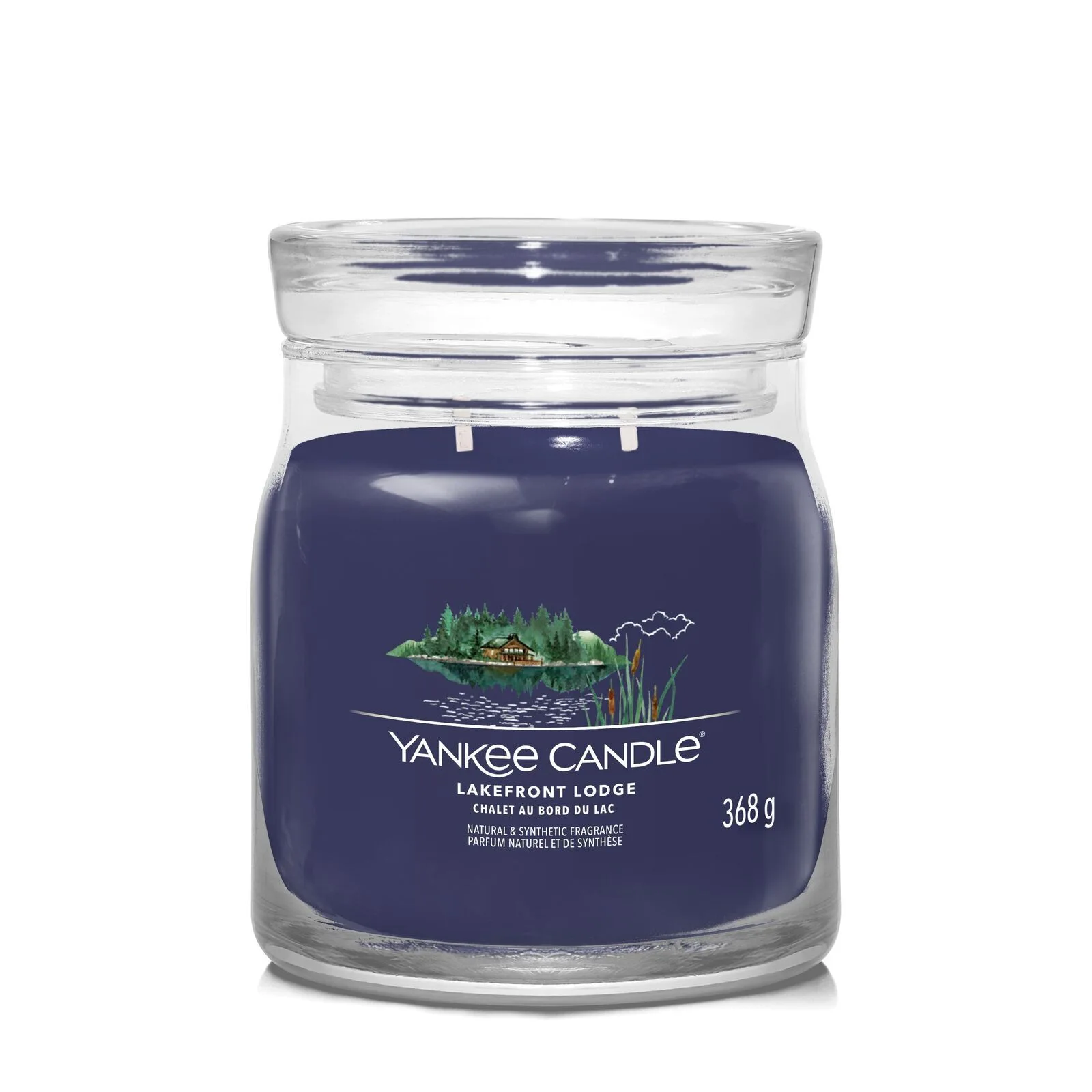 Lakefront-Lodge_Signature_Medium1 Lakefront Lodge Signature Medium Jar 368g 2-Docht