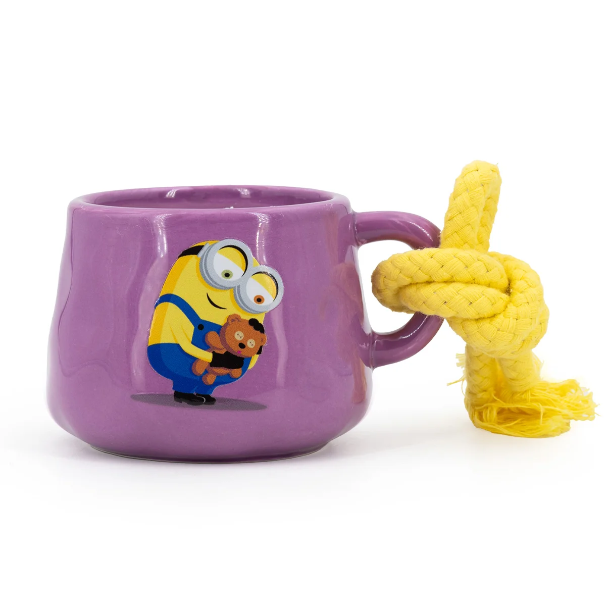 Bob & Tim - Minions™ Duftkerze 200g in Tasse mit Kordel