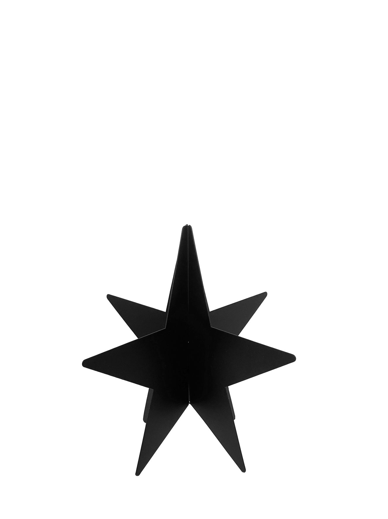 Dekostern Elys schwarz 8cm
