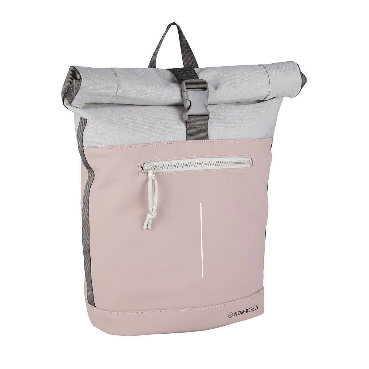 Backham - New York Rolltop Rucksack altrosa