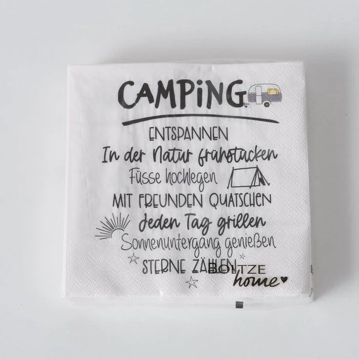 Einzelbild-3CyCYCcF-large Serviette Camper 20 Stück weiß