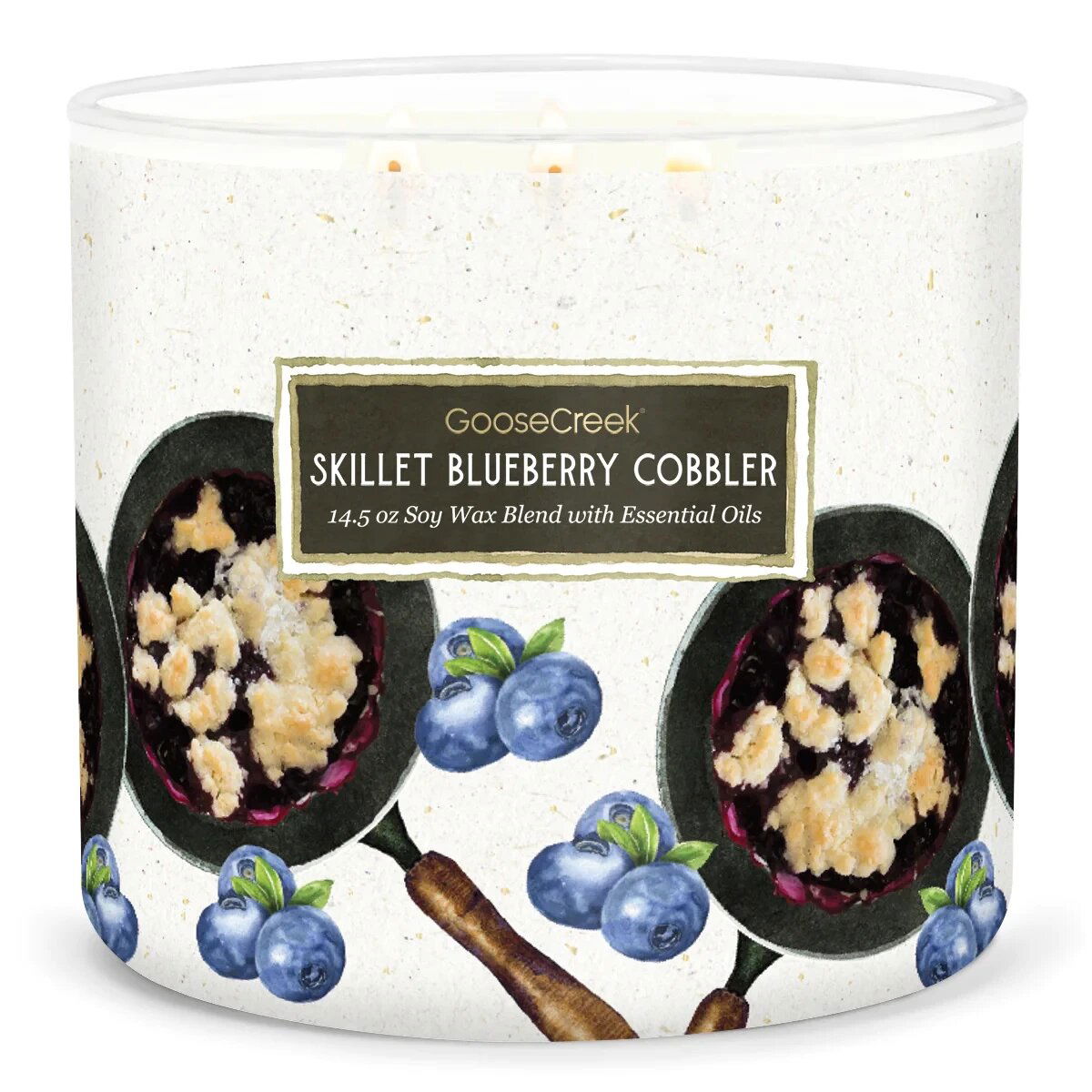 Skillet Blueberry Cobbler 411g (3-Docht)