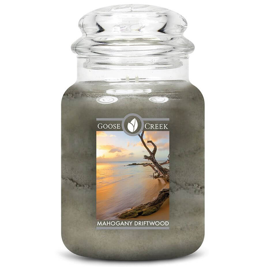 Goose Creek Candle Mahogany Driftwood 680g Jar