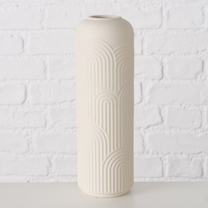 Vase Aliette Keramik creme 25cm