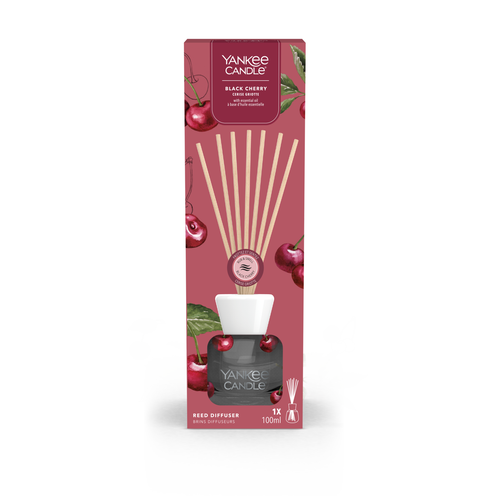 Black Cherry Signature Reed Diffuser 100ml Black Cherry Signature Reed Diffuser 100ml