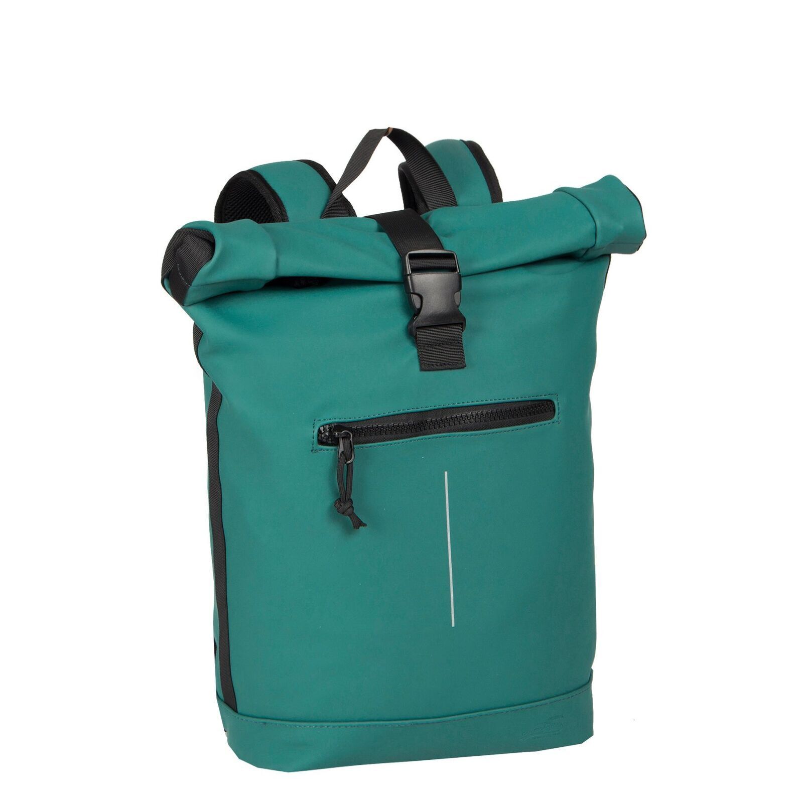 iP2gJjTU Mart - New York Rolltop Rucksack petrol