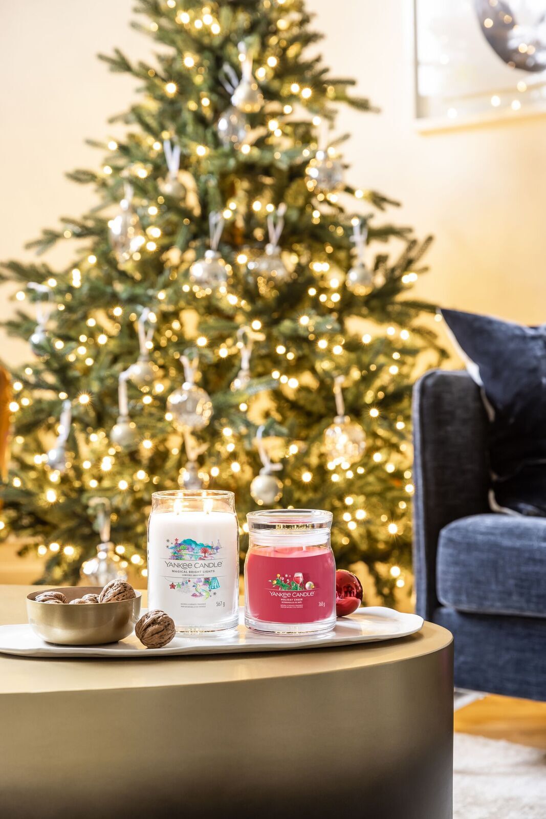 CHRISTMAS_COOKIE_CHRISTMAS_EVE_008 Magical Bright Lights Signature Large Jar 567g 2-Docht