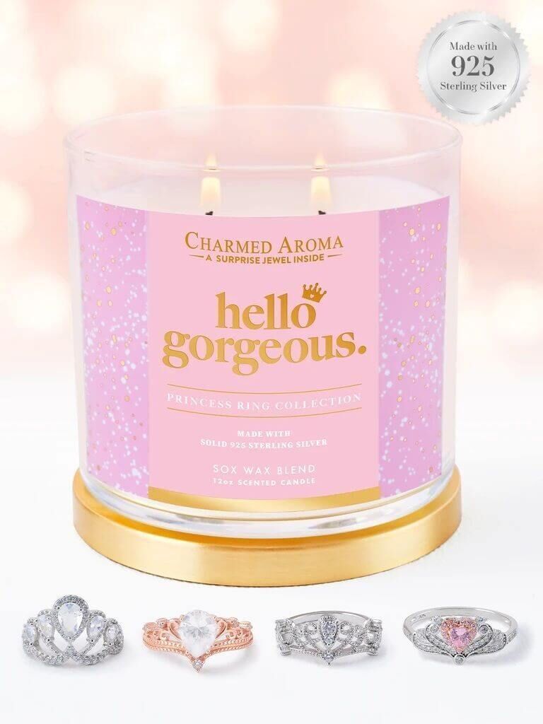 Charmed-Aroma-Hello-Gorgeous-Princess-Candle-Ring Hello Gorgeous (Ring) Candle