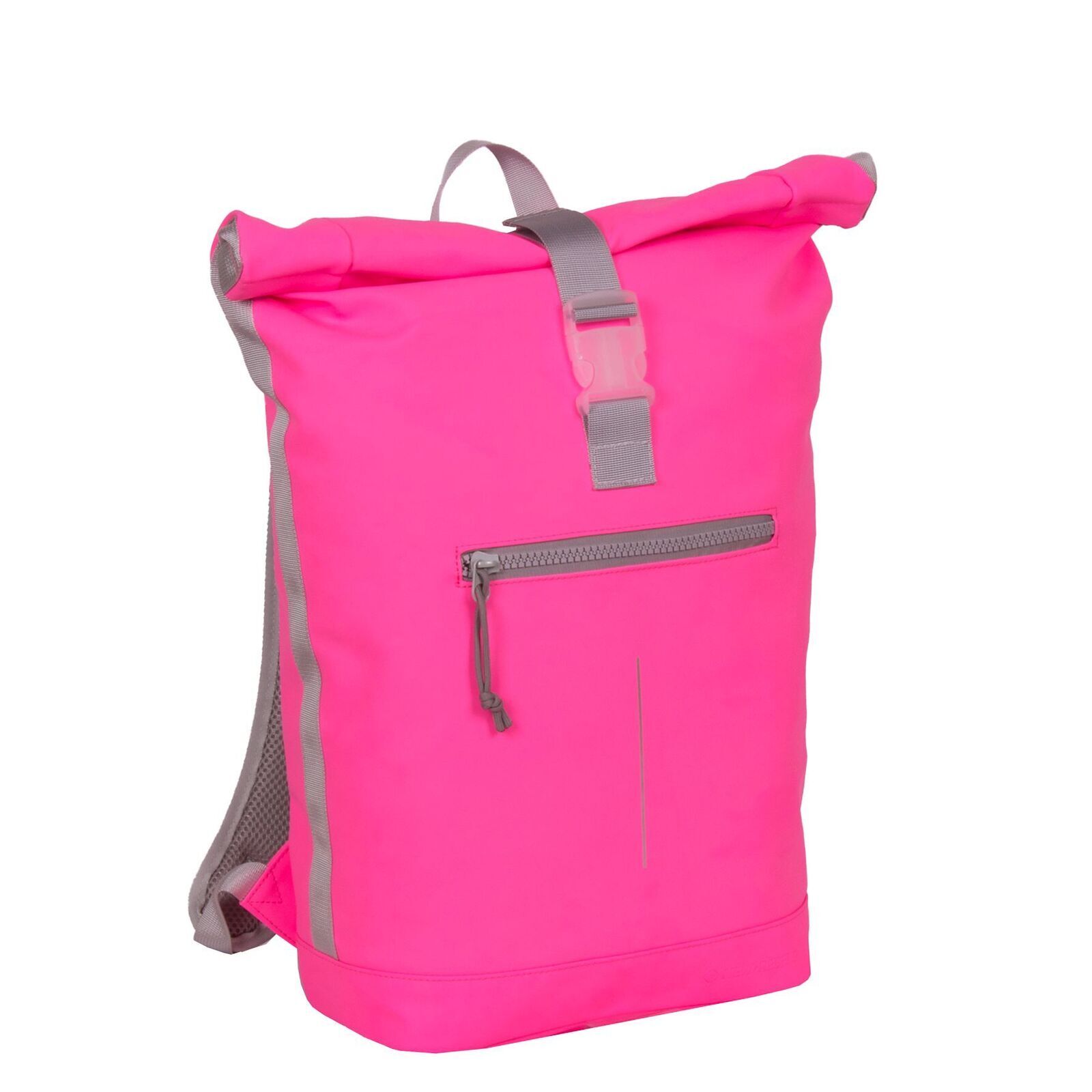 Edax30JE Mart - New York Rolltop Rucksack neon pink