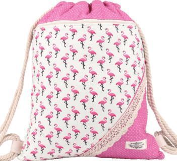 Northlux Patchwork Turnbeutel 177-029 (Pink Flamingo)