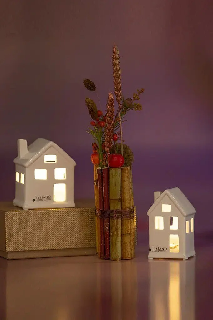 portofino-ambiente Haus Portofino breit 16cm LED cremeweiß