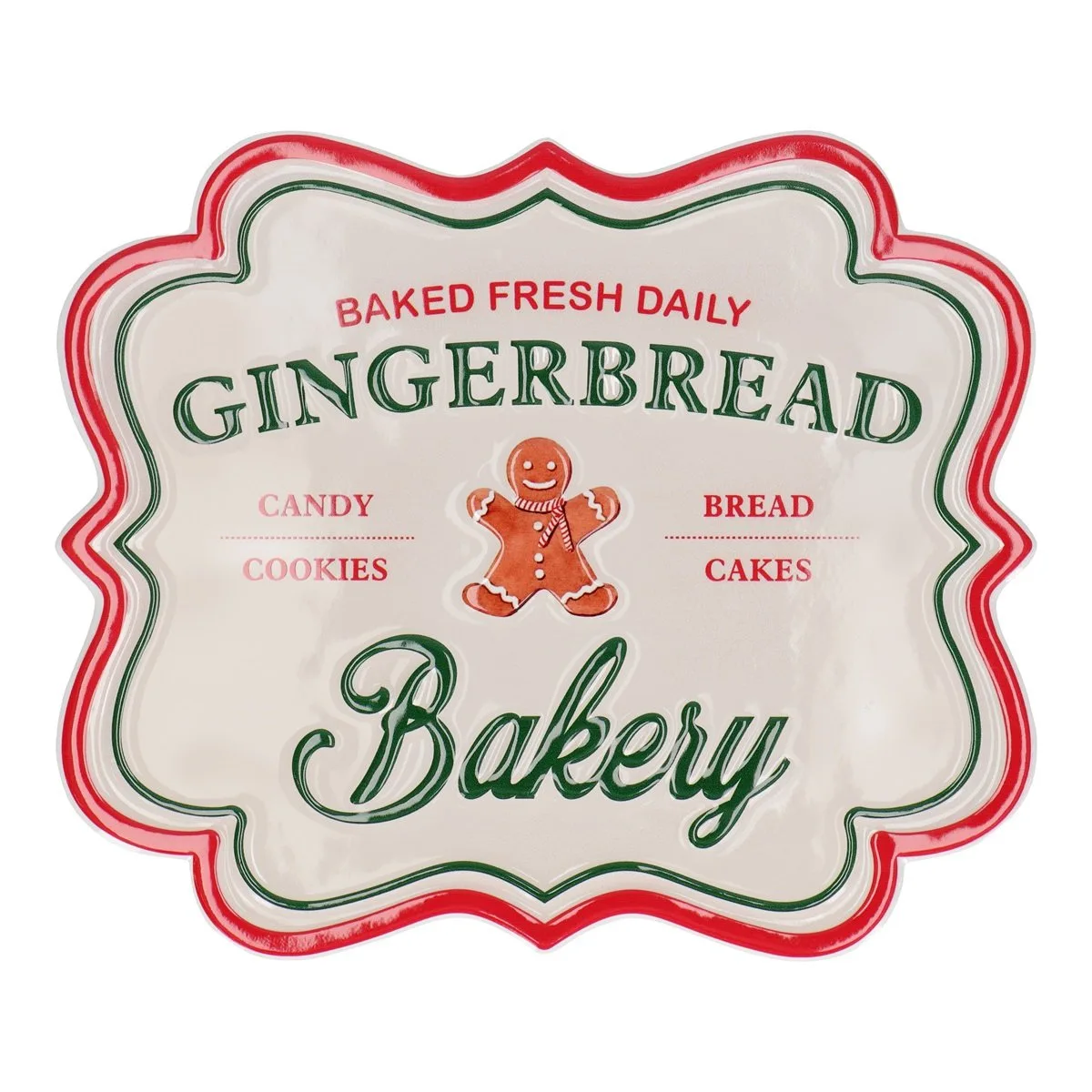 Weihnachts Wandschmuck Gingerbread Bakery Weihnachts Wandschmuck Gingerbread Bakery