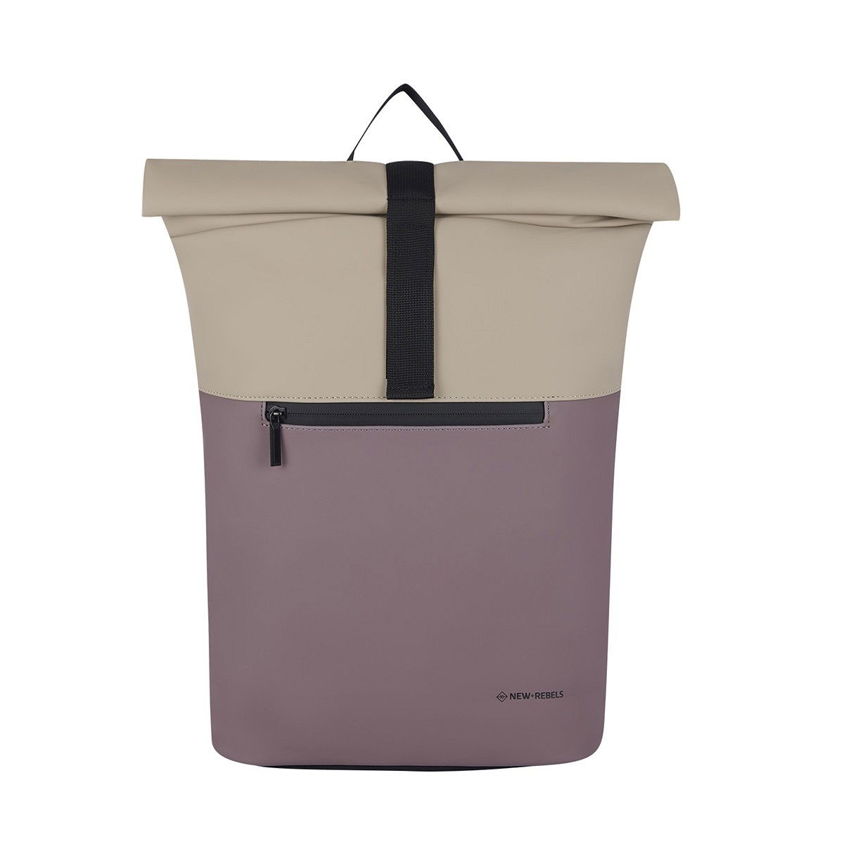 Fane - Montgomery Rolltop Rucksack altlila/beige