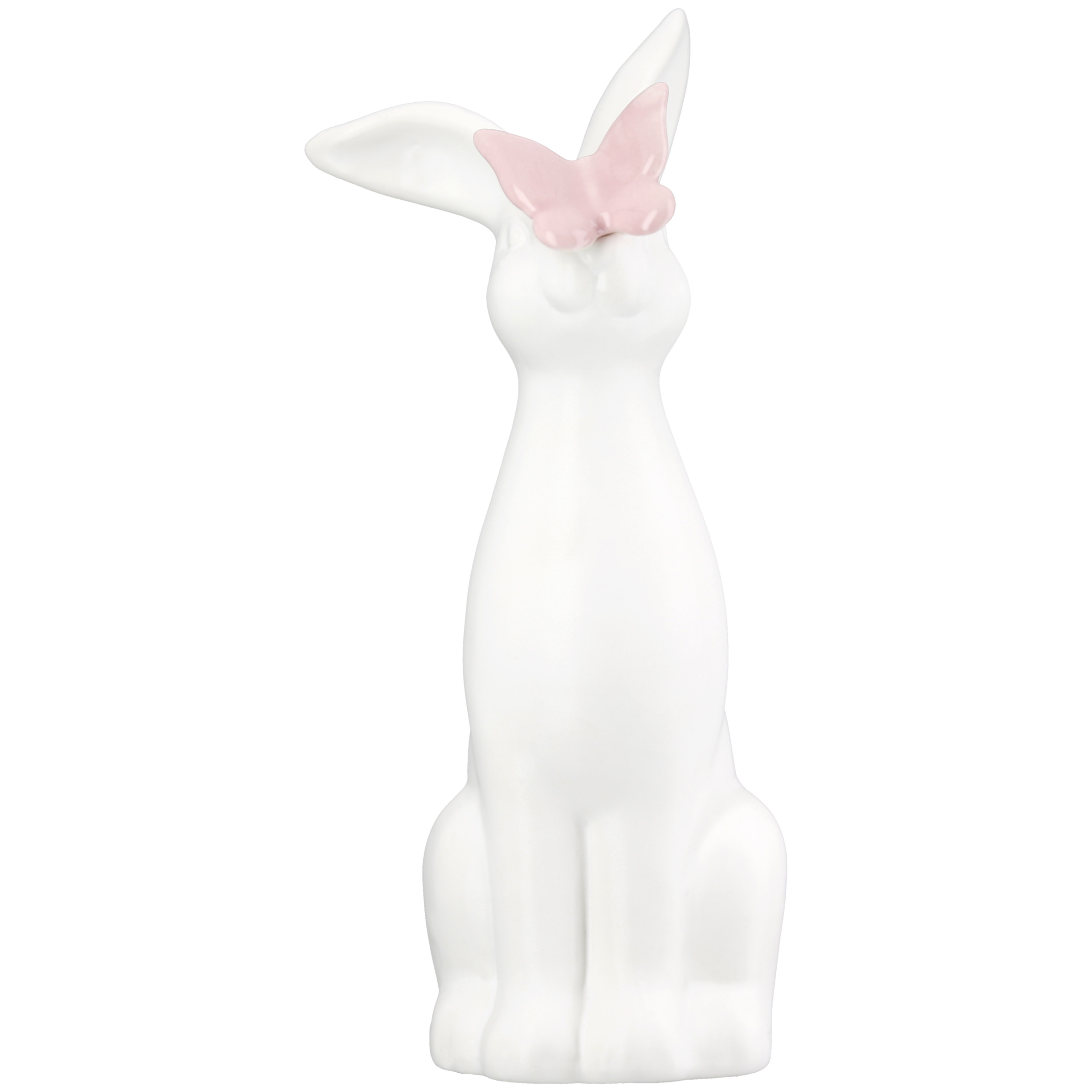 Dekofigur Hase Isa Porzellan 21cm Dekofigur Hase Isa Porzellan 21cm