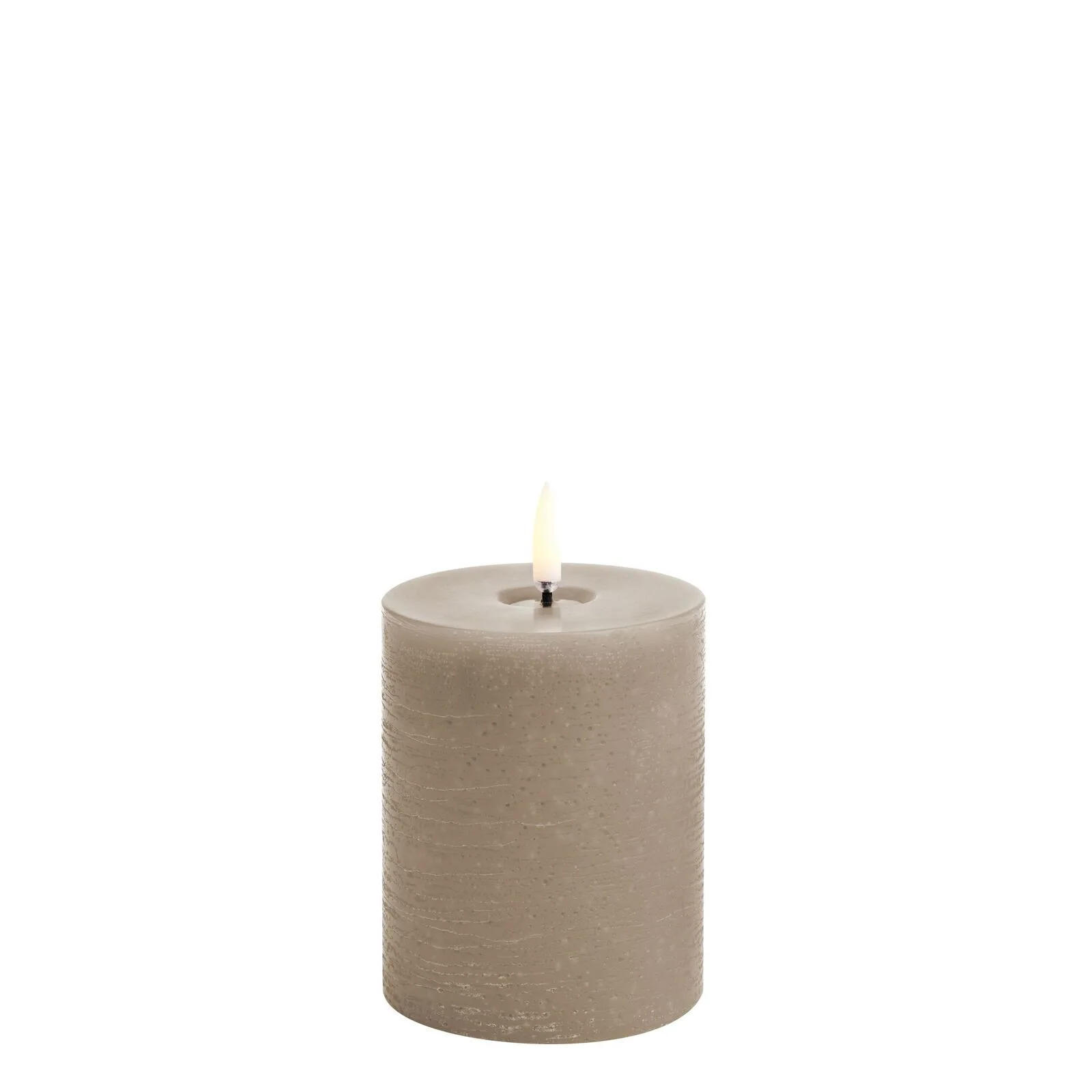 Uyuni-UL-PI-SAM78010-Melted-Pillar-Candles-large Uyuni LED Stumpenkerze 7,8x10cm melted rustic sandstone