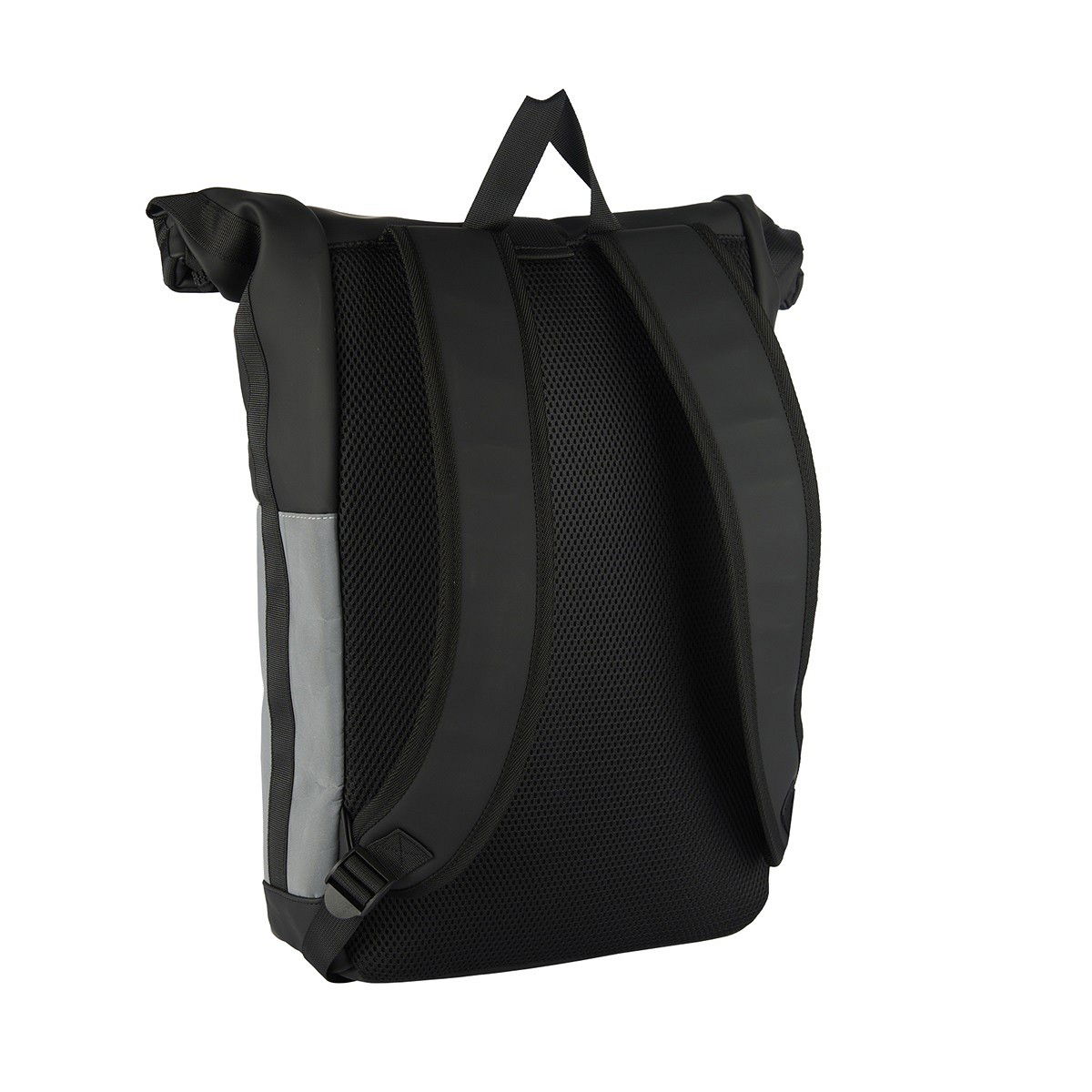 Bowie - New York Rolltop Rucksack schwarz