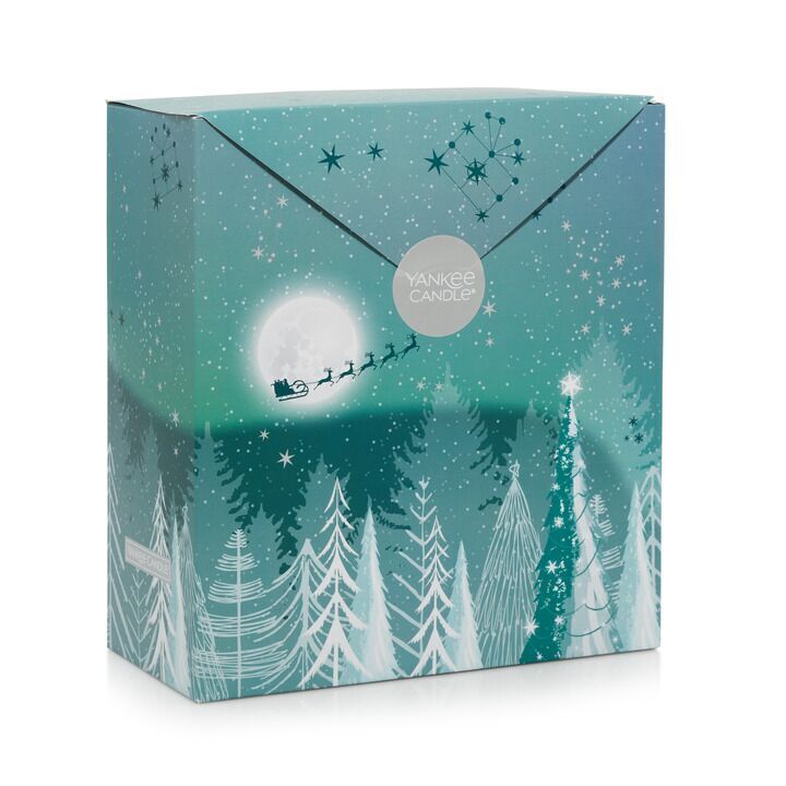 233142628_605_1 3 Glasvotivkerzen & kleiner Tumbler Geschenkset Weihnachten Bright Lights