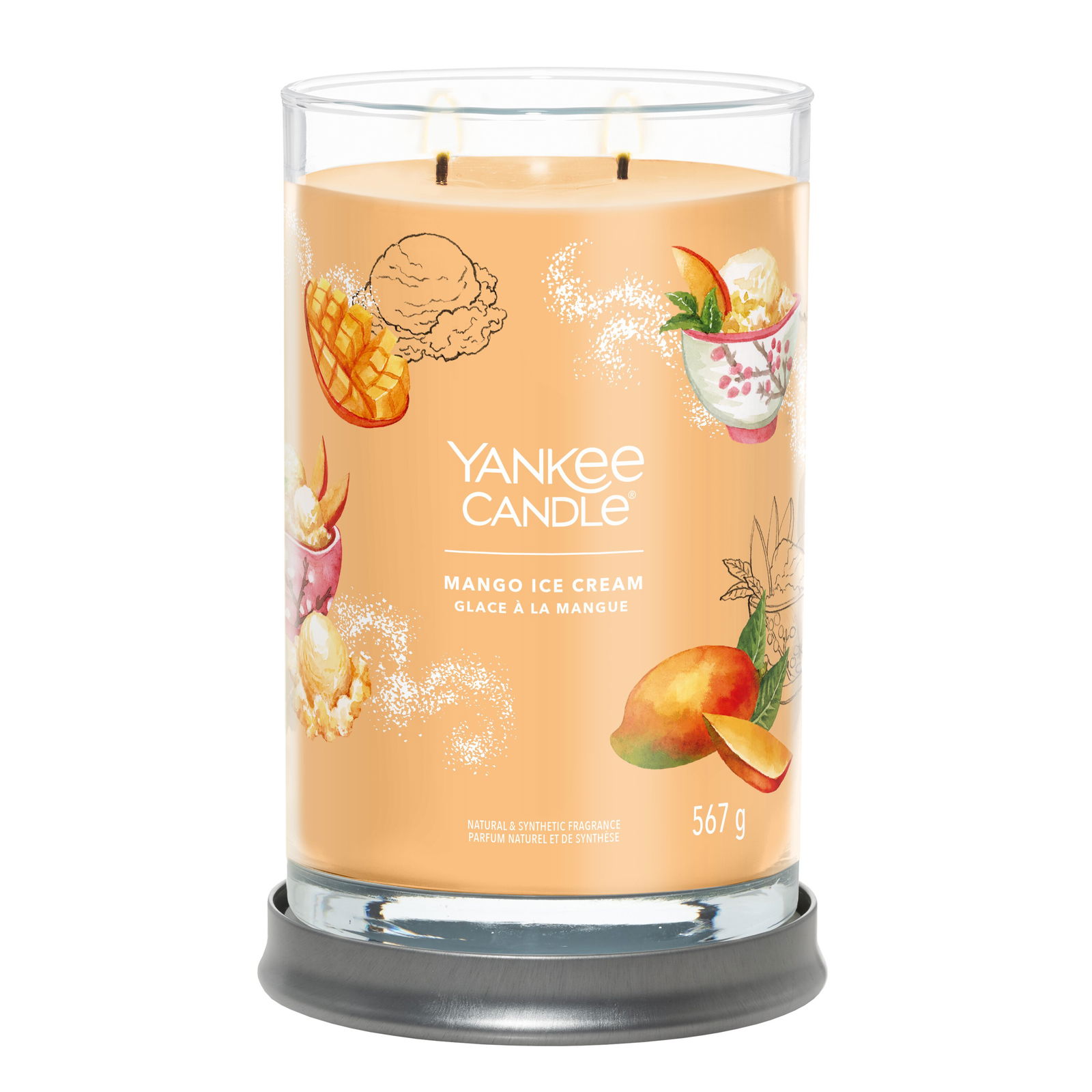 Mango Ice Cream Signature Large Tumbler 567g 2-Docht