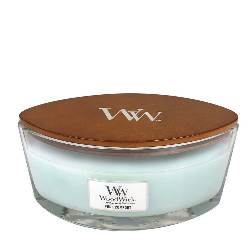 Hearthwick-Flame_PURE-COMFORT_-LID-ON Pure Comfort 454g von Woodwick