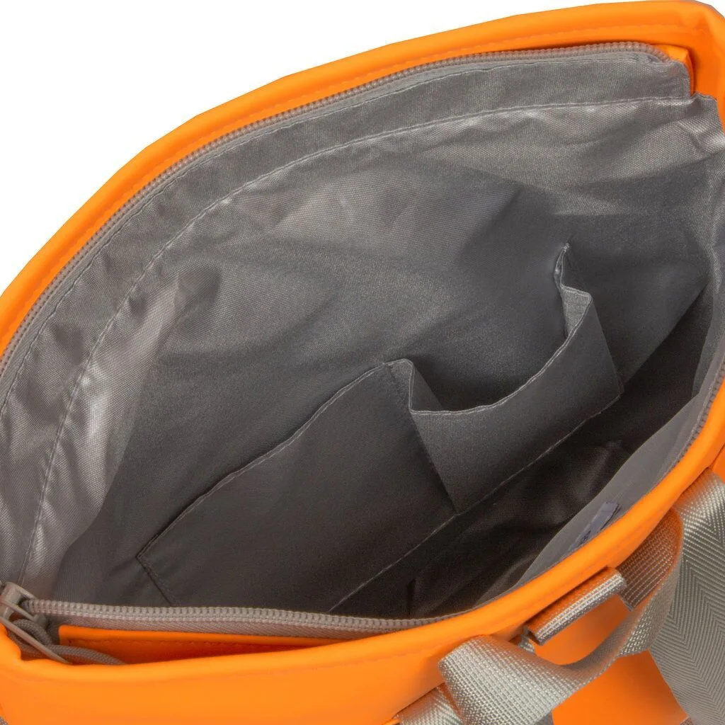 new-rebels-mart-rolltop-rucksack-orange-neon-small-9 Mart - Los Angeles Rolltop Mini Rucksack neon orange