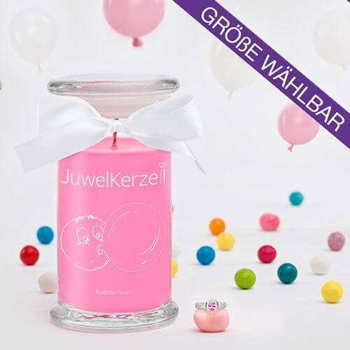 JuwelKerze Bubble Gum (Ring) 380g