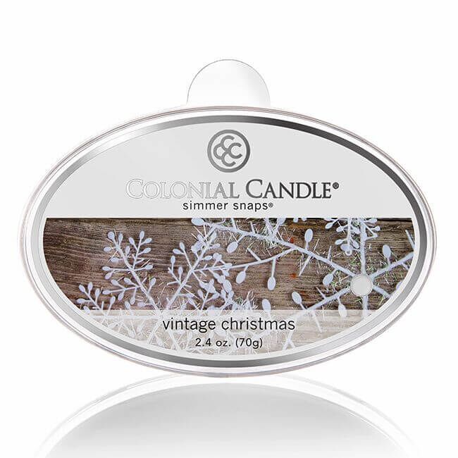 CCSNAPS-5081 Colonial Candle - Vintage Christmas Simmer Snap 70g